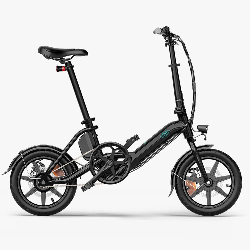 Fiido D3 Pro | Mini Folding E-Bike | 250W | 80km Range | Lightweight City Bike