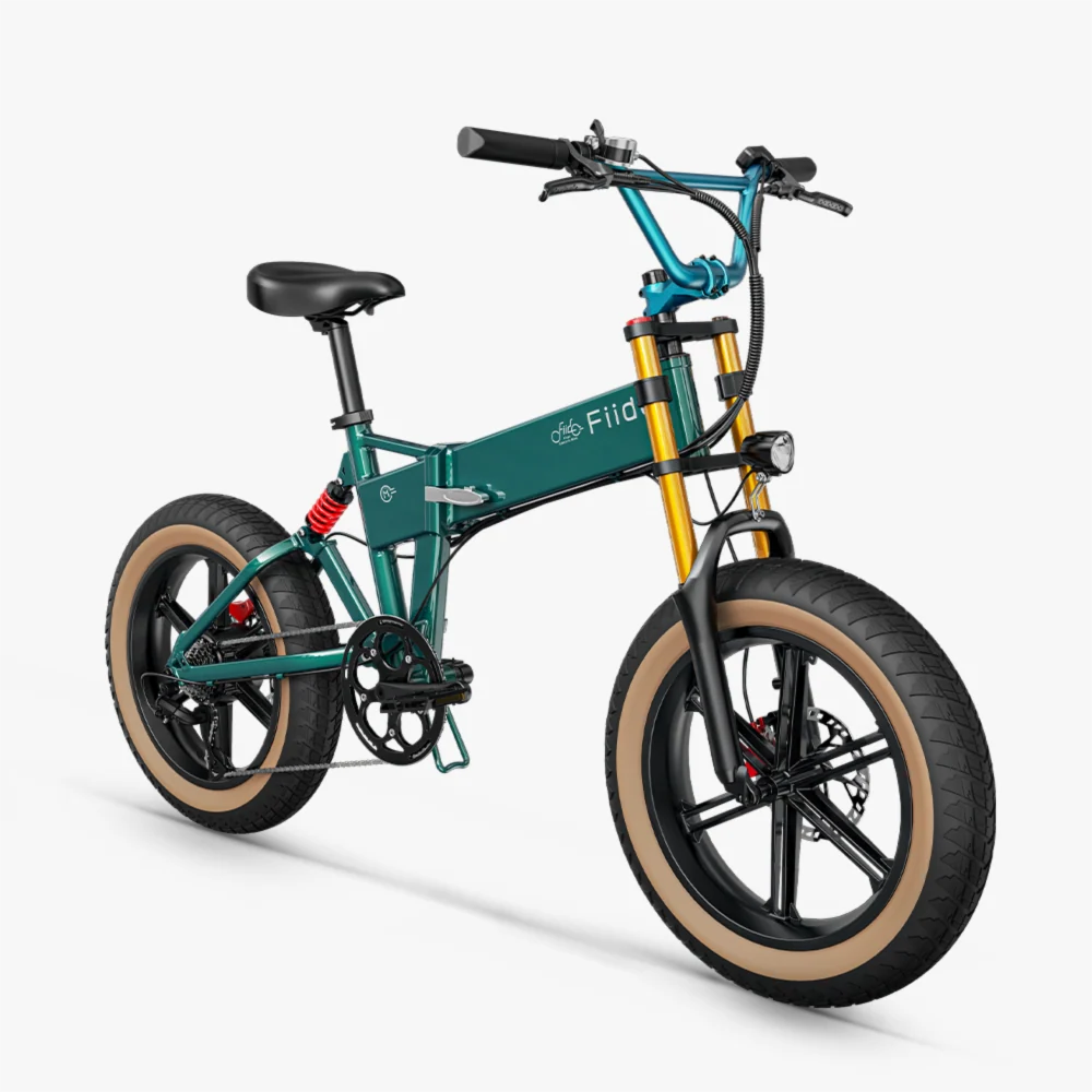 Fiido M1 Pro | Fat Tyre Folding E-Bike | 250W | 130km Range | Full Suspension