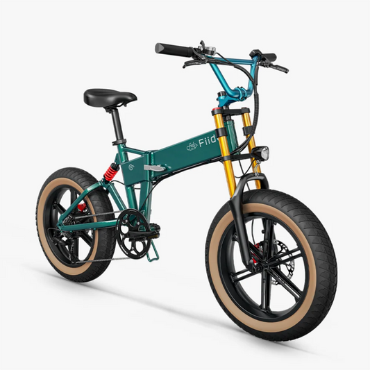 Fiido M1 Pro | Fat Tyre Folding E-Bike | 250W | 130km Range | Full Suspension