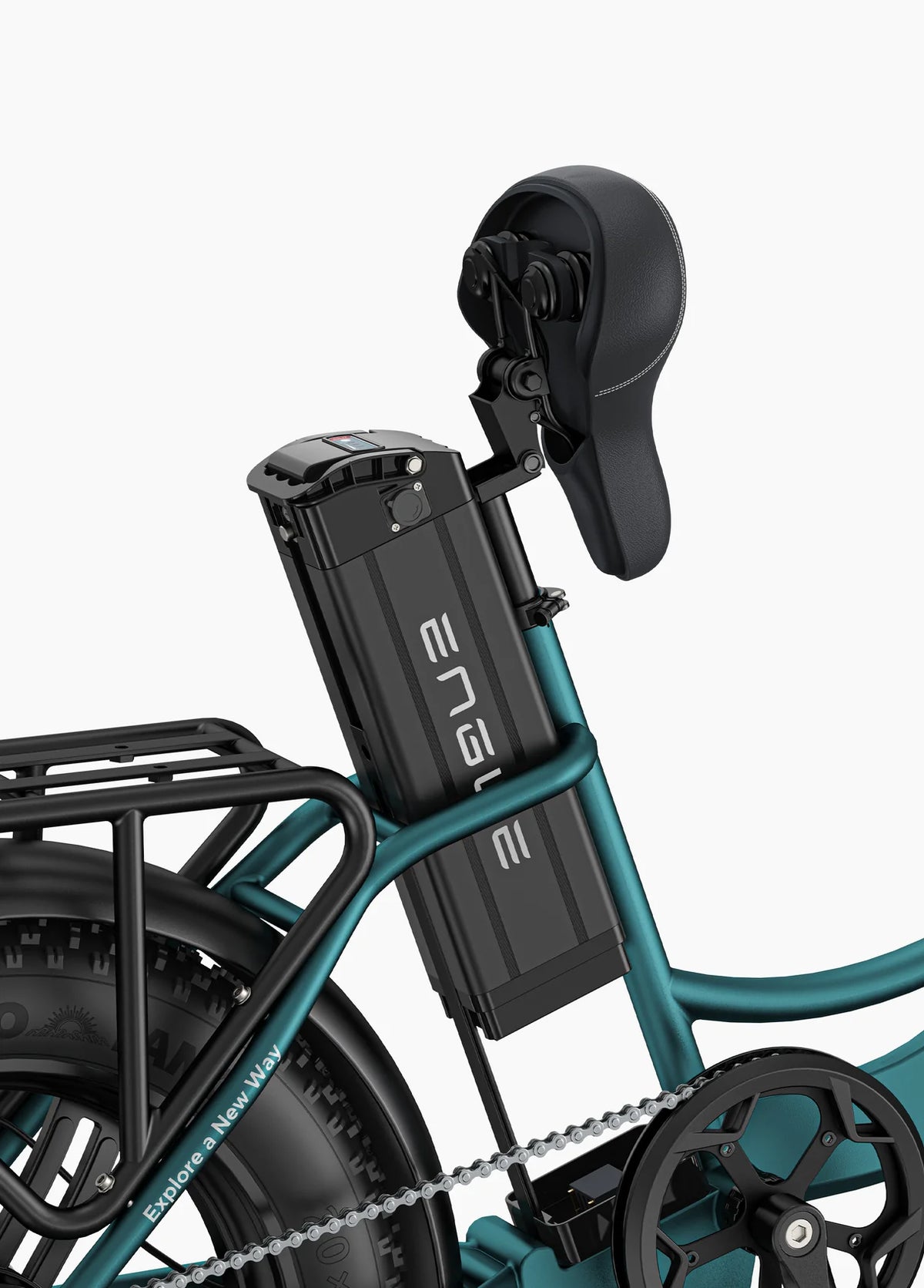 ENGWE L20 Boost | Fat Tyre Folding E-Bike | 250W | 126km Range | Step-Through