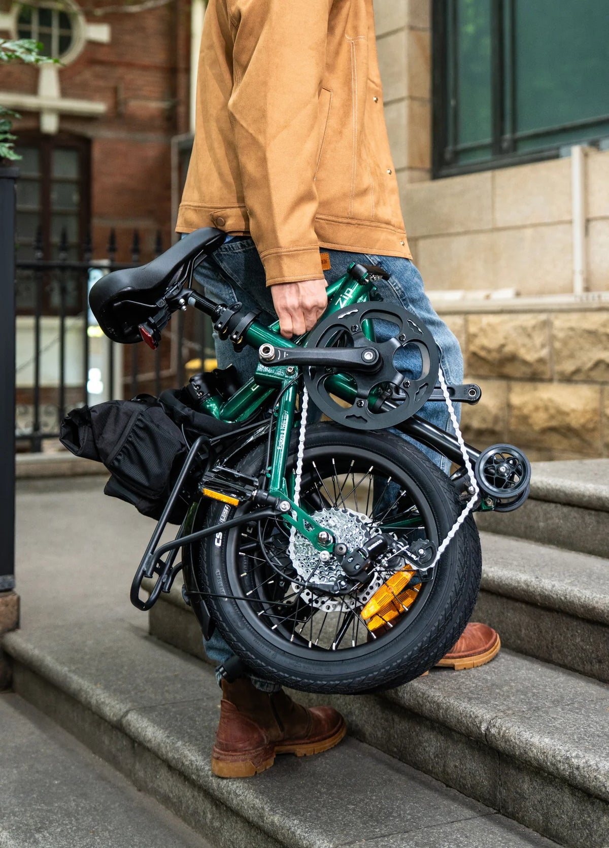 ENGWE Zip | Lightweight Folding Electric Bike | 120km Range | 3-Second Fold