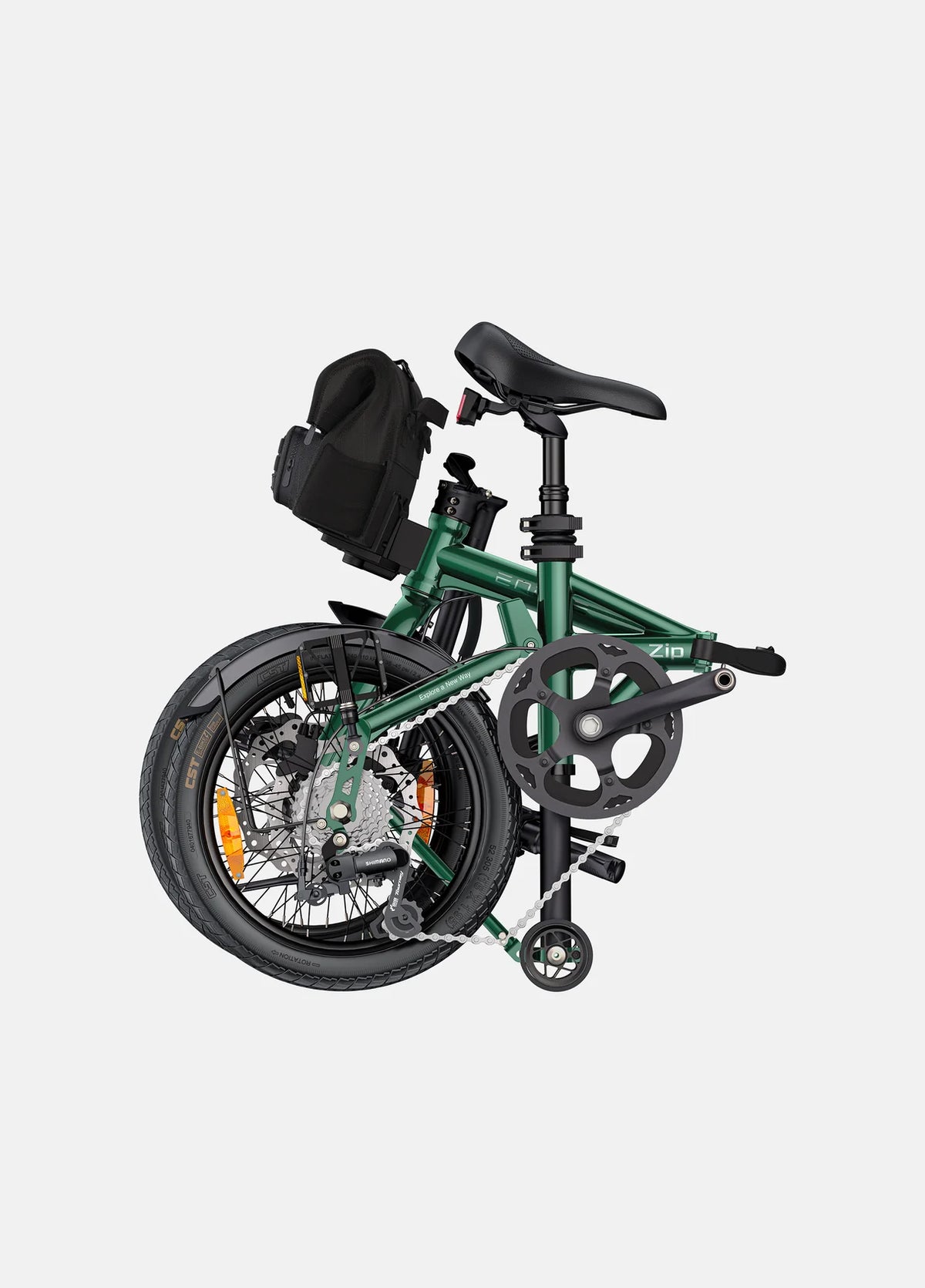 ENGWE Zip | Lightweight Folding Electric Bike | 120km Range | 3-Second Fold