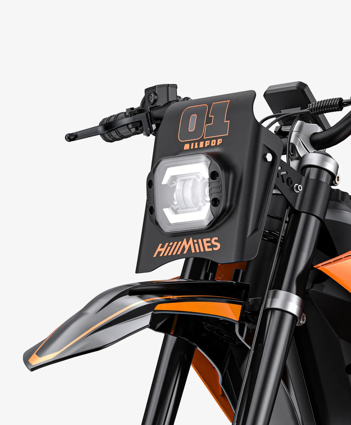 HillMiles MilePop 1 | Electric Dirt Bike | 3000W | 60km/h | 70km Range | OFF ROAD