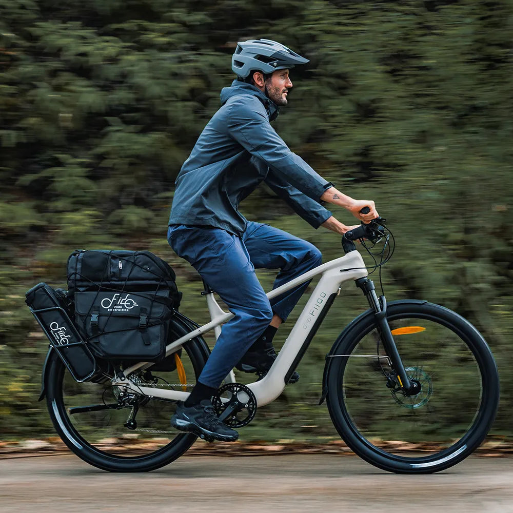 Fiido Nomads | Long-Range Touring E-Bike | 250W | 130km Range | All-Terrain