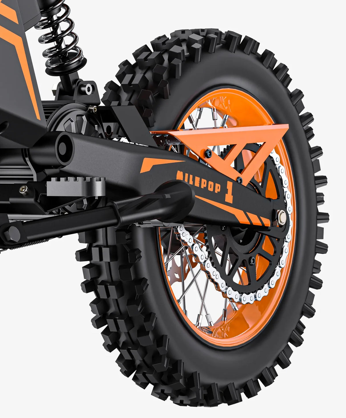HillMiles MilePop 1 | Electric Dirt Bike | 3000W | 60km/h | 70km Range | OFF ROAD