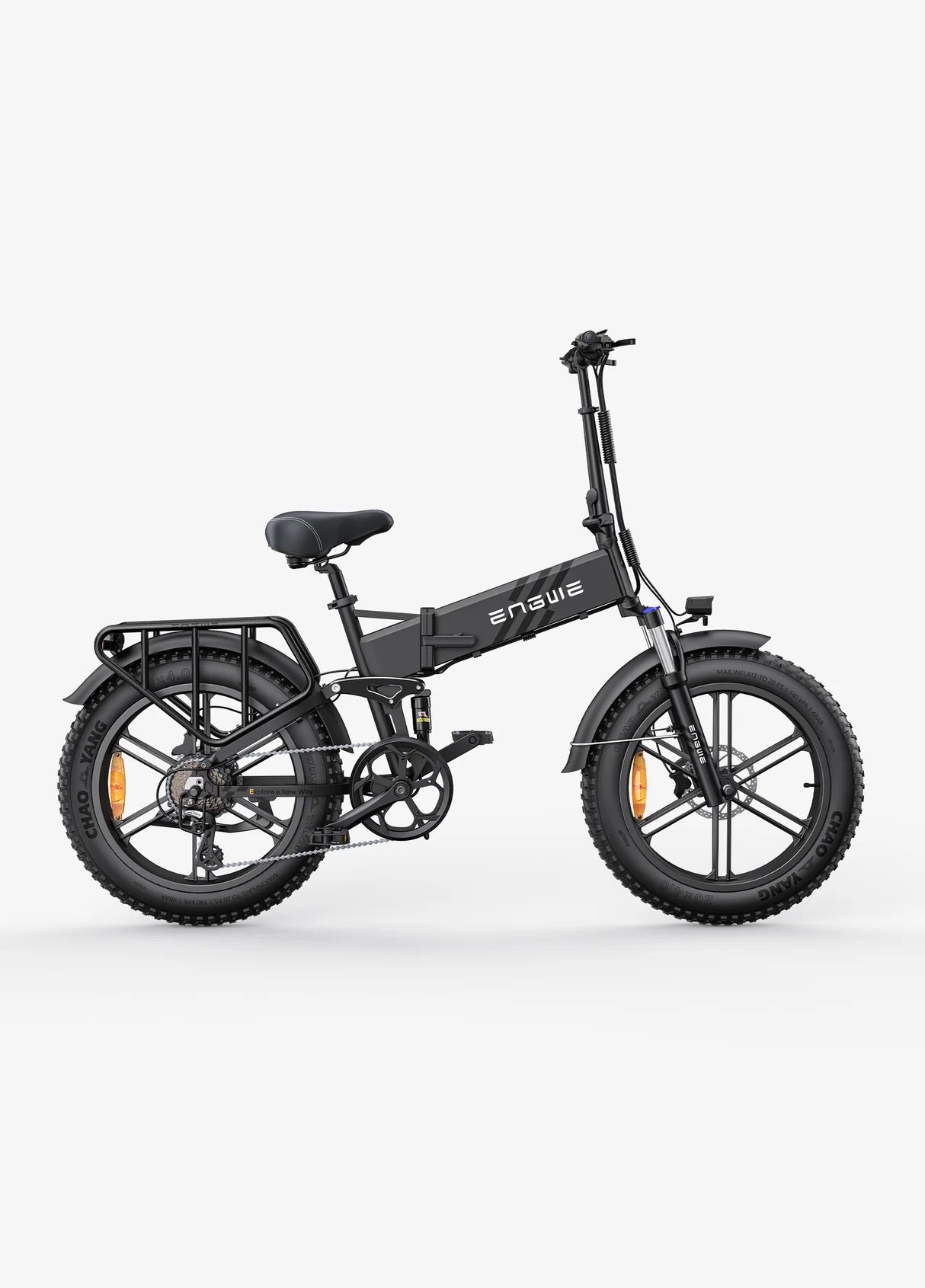 ENGWE Engine Pro 2.0 | Folding Fat Tyre E-Bike | 75Nm | 110km Range