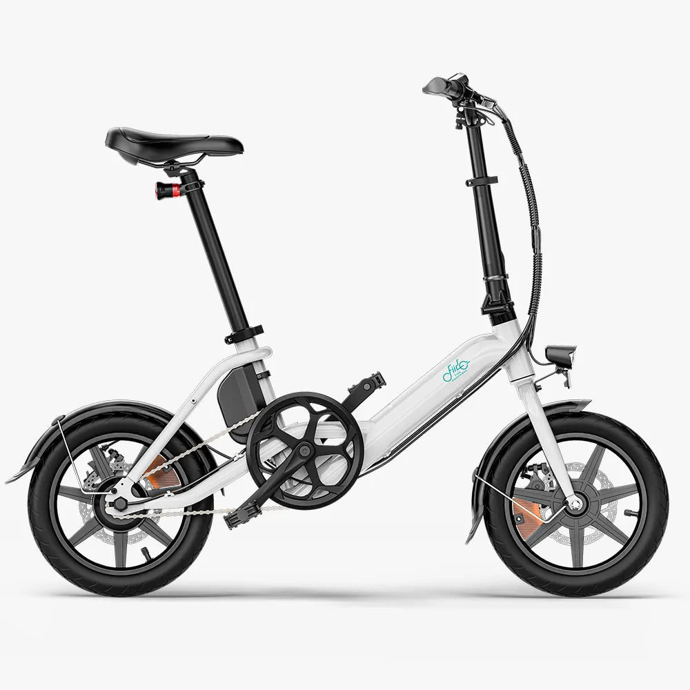 Fiido D3 Pro | Mini Folding E-Bike | 250W | 80km Range | Lightweight City Bike