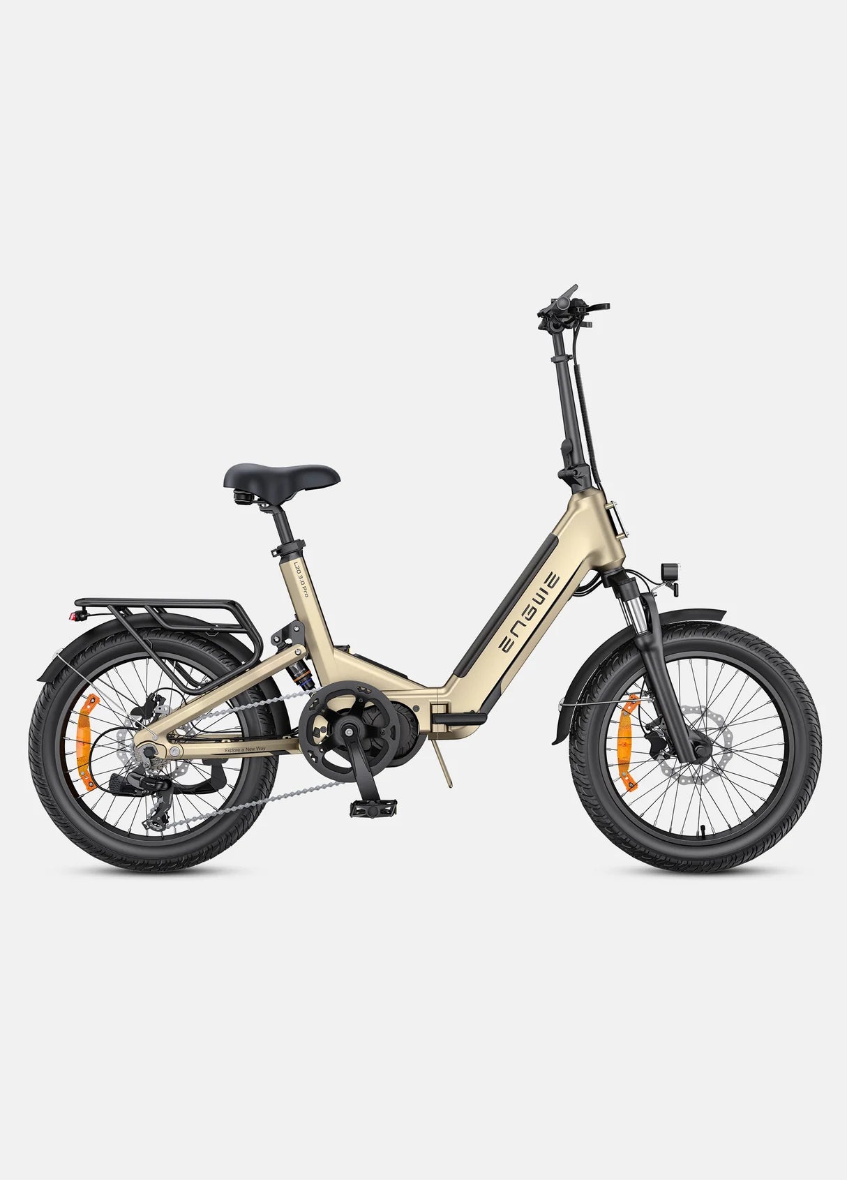 Engwe L20 3.0 Pro | Mid-Drive Full Suspension Step-Through