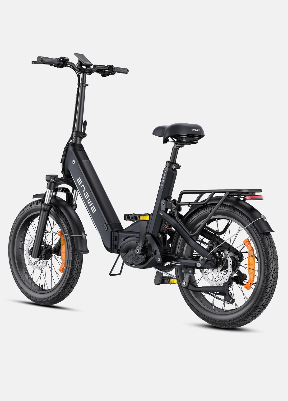 Engwe L20 3.0 Pro | Mid-Drive Full Suspension Step-Through