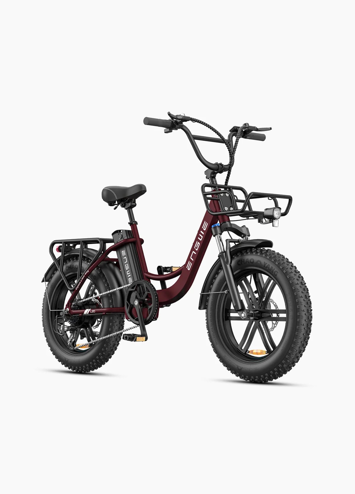 ENGWE L20 Boost | Fat Tyre Folding E-Bike | 250W | 126km Range | Step-Through