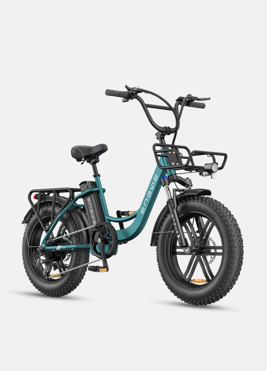 ENGWE L20 Boost | Fat Tyre Folding E-Bike | 250W | 126km Range | Step-Through