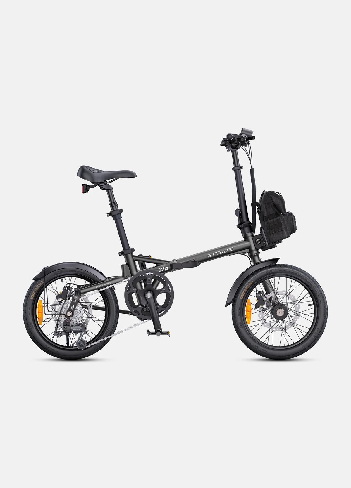 ENGWE Zip | Lightweight Folding Electric Bike | 120km Range | 3-Second Fold
