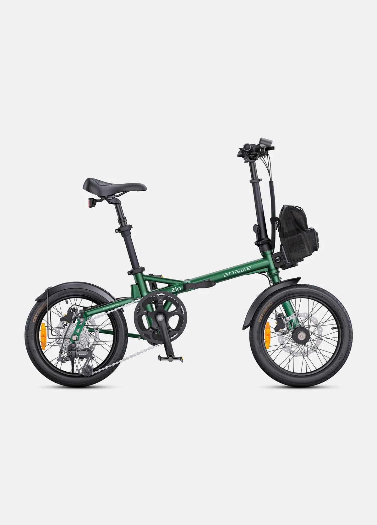ENGWE Zip | Lightweight Folding Electric Bike | 120km Range | 3-Second Fold