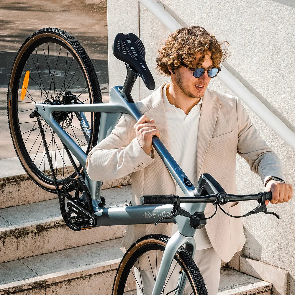 Fiido Air | Carbon Fibre E-Bike | 250W | Light Weight 9.9kg