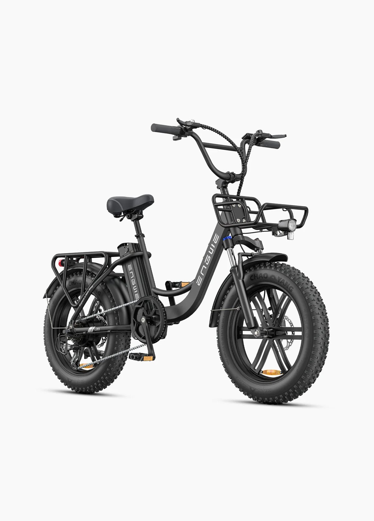 ENGWE L20 Boost | Fat Tyre Folding E-Bike | 250W | 126km Range | Step-Through