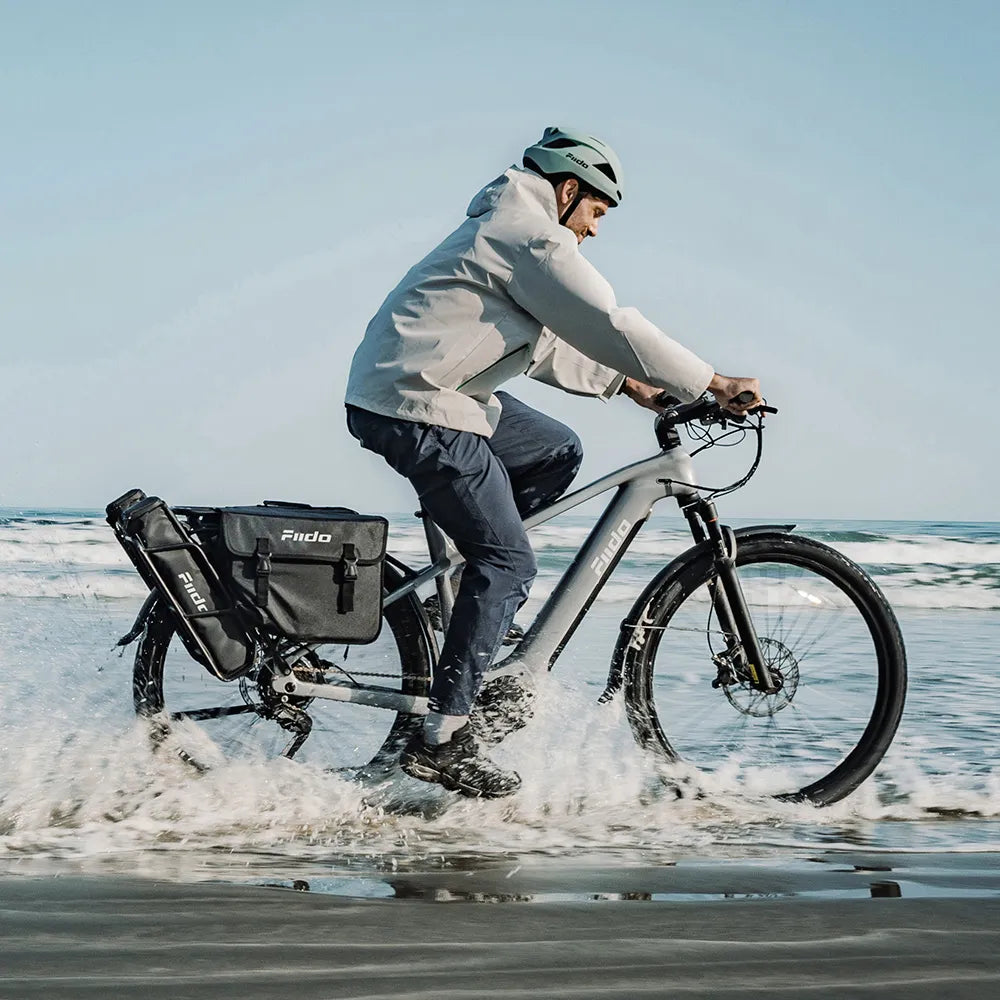 Fiido Nomads Pro | Mid-Drive Touring E-Bike | 250W | 150km Range | Torque Sensor